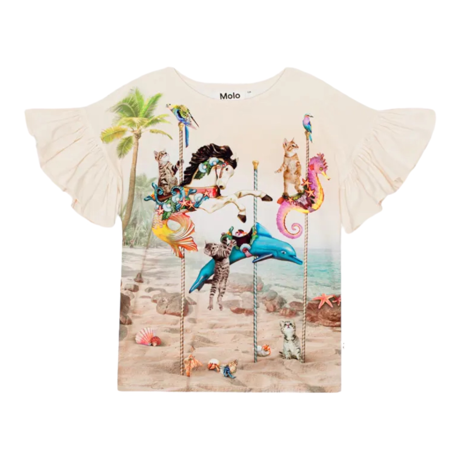 Molo t-shirt Rayah Carousel Cats